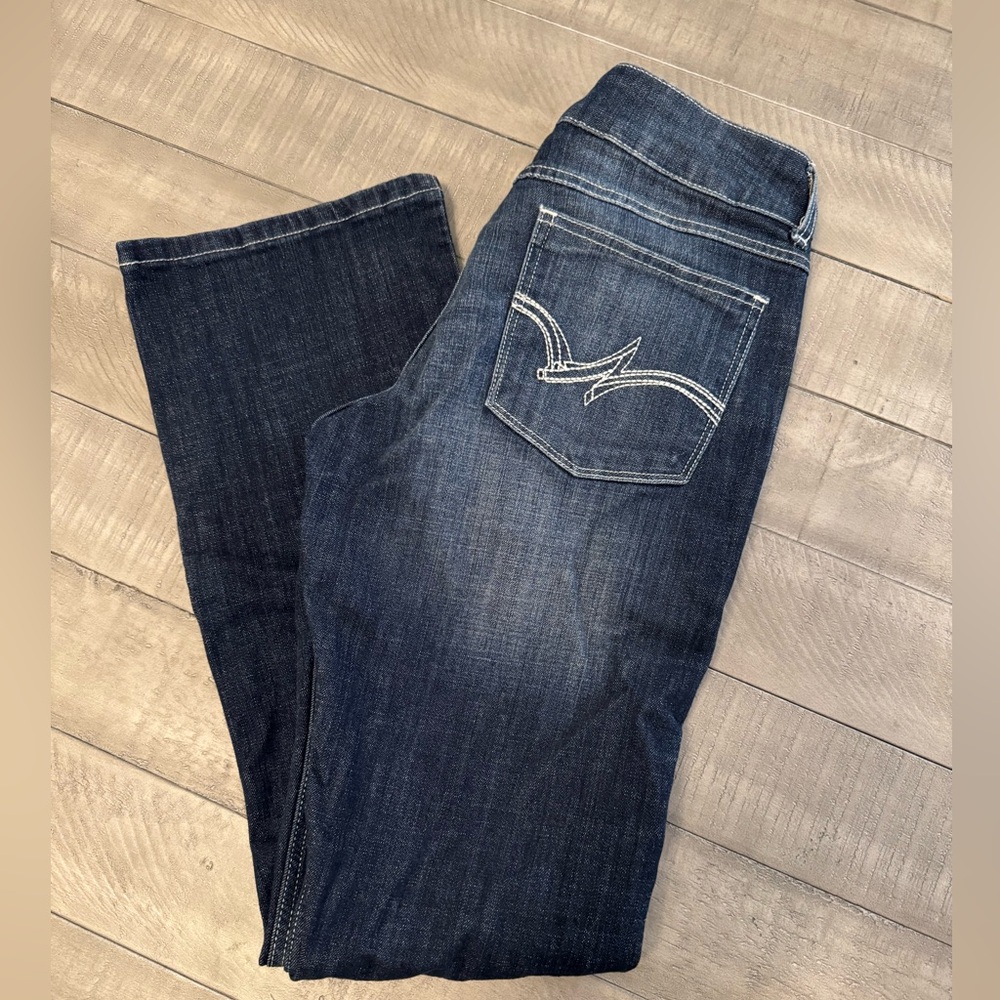 Women’s Wrangler Bootcut Jeans, Size 9x34